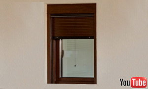 UNIBOX - MCA Top montiert Rollladen mit integriertem Insektenschutz und Band-Laufwerk